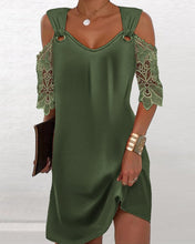 Load image into Gallery viewer, Elegant printed patterned dress