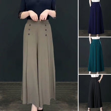 Load image into Gallery viewer, Stylish Pleated Wide-leg Pants