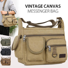 Load image into Gallery viewer, New Canvas Men's Shoulder Bag