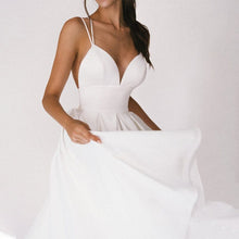 Load image into Gallery viewer, Elegant Strappy V-neck Dress