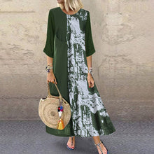 Load image into Gallery viewer, Camouflage 3/4 Sleeve Dress