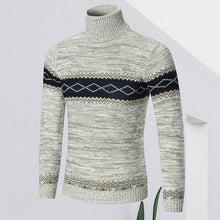 Load image into Gallery viewer, Diamond Pullover Paneled Sweater