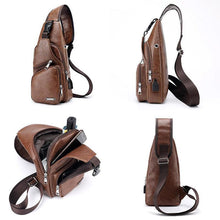 Load image into Gallery viewer, Crossbody Bag With USB Charge Port