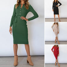Load image into Gallery viewer, Slim Knit Dress