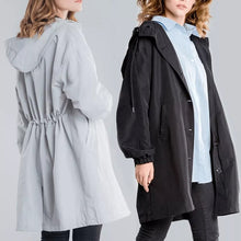Load image into Gallery viewer, Temperament Waist Long Sleeve Coat