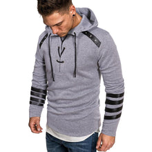 Load image into Gallery viewer, Paneled Hoodie Sweatshirt
