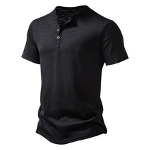 Load image into Gallery viewer, HENLEY SHORT SLEEVE SHIRT