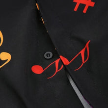 Load image into Gallery viewer, Colorful Music Notes Men's Shirt