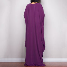 Load image into Gallery viewer, Loose V neck Plus Size Long Solid Color Bikini Cover-Up