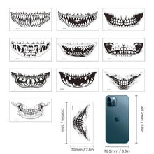 Load image into Gallery viewer, Halloween Prank Makeup Temporary Tattoo(10pcs)