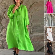 Load image into Gallery viewer, Simple, Casual and Loose Dress
