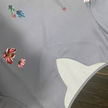 Load image into Gallery viewer, Floral Print Mid-Length V-Neck Dress