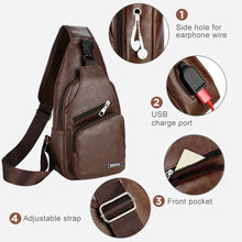 Load image into Gallery viewer, Crossbody Bag With USB Charge Port