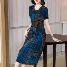 Load image into Gallery viewer, Fashionable Pleated Dress