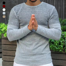 Load image into Gallery viewer, Pleated Solid Colour Stretch-slim Sports Sweater