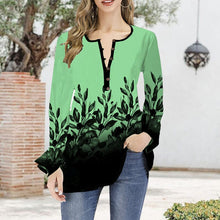 Load image into Gallery viewer, Open Collar Ruffle Sleeve Oversized T-Shirt