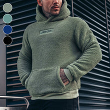 Load image into Gallery viewer, Hooded Men's Wool Sweatshirt