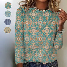 Load image into Gallery viewer, Vintage Print Cotton Shirt