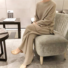 Load image into Gallery viewer, 2 Piece Knit Outfit Sweater Set