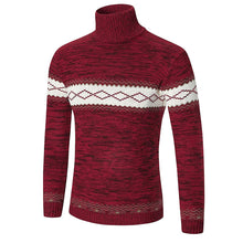 Load image into Gallery viewer, Diamond Pullover Paneled Sweater