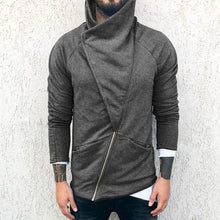 Load image into Gallery viewer, Solid Hooded Long Sleeve Jacket