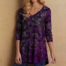 Load image into Gallery viewer, V Neck Loose Fit T-shirt