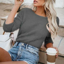 Load image into Gallery viewer, Solid Color Cashmere Sweater