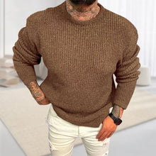 Load image into Gallery viewer, Solid Color Crew Neck Pullover