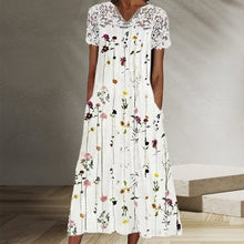 Load image into Gallery viewer, Printed Lace Dress