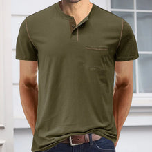 Load image into Gallery viewer, Solid Color Casual Short Sleeve T-Shirt