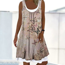 Load image into Gallery viewer, Sleeveless Digital Print Dress