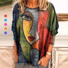 Load image into Gallery viewer, Face Print T-shirt