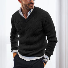 Load image into Gallery viewer, V-Neck Slim Knit Sweater