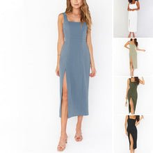 Load image into Gallery viewer, Strappy Slit Dress