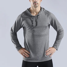 Load image into Gallery viewer, Men's Long Sleeve Hoodie T-Shirt