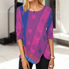Load image into Gallery viewer, Ethnic Print Long Sleeve T-Shirt