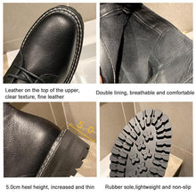 Load image into Gallery viewer, WOMEN'S Genuine Leather straps Martin Boots