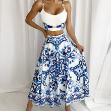 Load image into Gallery viewer, Temperament Sweater Two-piece Dress