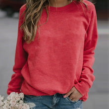 Load image into Gallery viewer, Women Crewneck Long Sleeve Sweatshirts