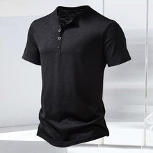 Load image into Gallery viewer, HENLEY SHORT SLEEVE SHIRT