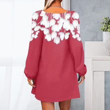 Load image into Gallery viewer, Women's Sexy Printed Knitted Dress