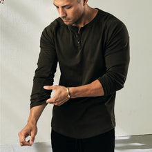 Load image into Gallery viewer, Three Button Basic T-Shirt