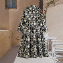 Load image into Gallery viewer, Women's Long Sleeve Shirt Dress