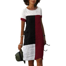 Load image into Gallery viewer, Check Print Dress