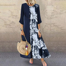 Load image into Gallery viewer, Camouflage 3/4 Sleeve Dress
