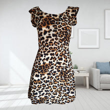 Load image into Gallery viewer, Sleeveless Leopard Dress