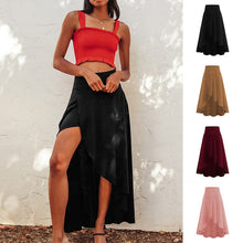 Load image into Gallery viewer, Ruffle Irregular Skirt