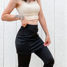 Load image into Gallery viewer, Fake Two-Piece Yoga Culottes