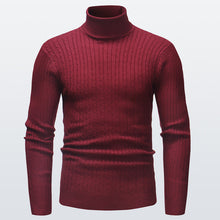 Load image into Gallery viewer, Knitted Men's Turtleneck