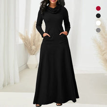 Load image into Gallery viewer, Scarf Swing Long Dress